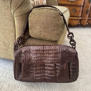 CROCODILE HANDBAG